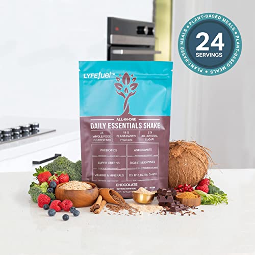 LyfeFuel Meal Replacement Shakes - All-in-One Plant-Based Nutrit... LyfeFuel Meal Replacement Shakes - All-in-One Plant-Based Nutrit...
