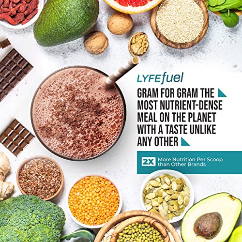 LyfeFuel Meal Replacement Shakes - All-in-One Plant-Based Nutrit... LyfeFuel Meal Replacement Shakes - All-in-One Plant-Based Nutrit...