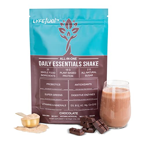 LyfeFuel Meal Replacement Shakes - All-in-One Plant-Based Nutrit... LyfeFuel Meal Replacement Shakes - All-in-One Plant-Based Nutrit...
