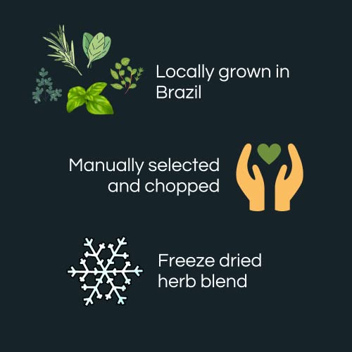 Lyoh Herb Blends Italian | Freeze-Dried Marjoram, Sage. Rosemary