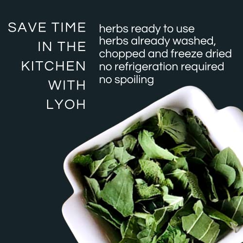 Lyoh Herb Blends Italian | Freeze-Dried Marjoram, Sage. Rosemary
