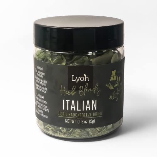 Lyoh Herb Blends Italian | Freeze-Dried Marjoram, Sage. Rosemary