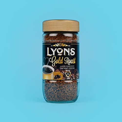 Lyons Instant Coffee Gold Roast Coffee -- 90G