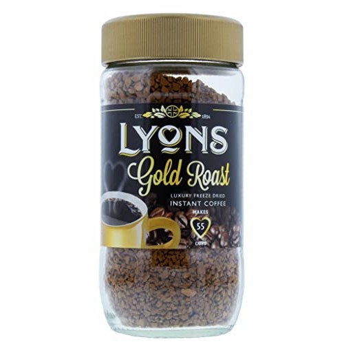 Lyons Instant Coffee Gold Roast Coffee -- 90G