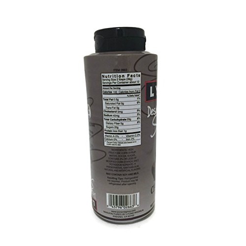 Lyons Chocolate And Strawberry Dessert Syrup, Pack Of 2 Sauces A