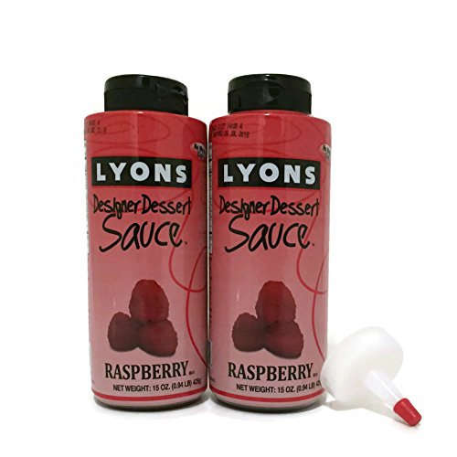 Lyons Gourmet Raspberry Dessert Sauce Pack Of 2 With Applicato