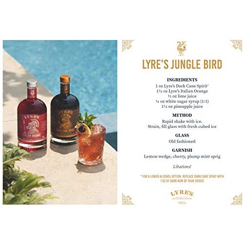 Lyres Jungle Bird Non-Alcoholic Set Pack Of 2 | Dark Cane Da
