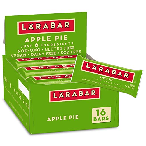 Larabar Apple Pie, Gluten Free Vegan Fruit & Nut Bar, 1.6 oz Bar...