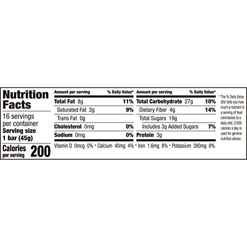 Larabar Gluten Free Bar, Banana Chocolate Chip, 1.6 Oz Bars 16
