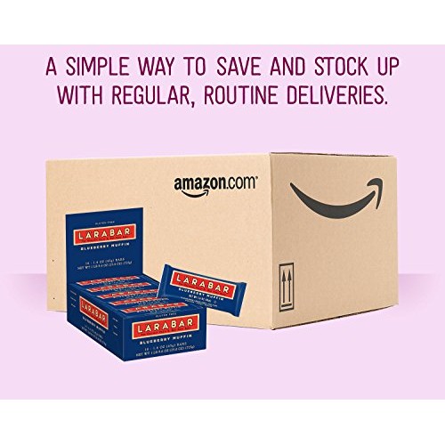 Larabar Gluten Free Bar, Blueberry Muffin, 1.6 Ounce Pack Of 16