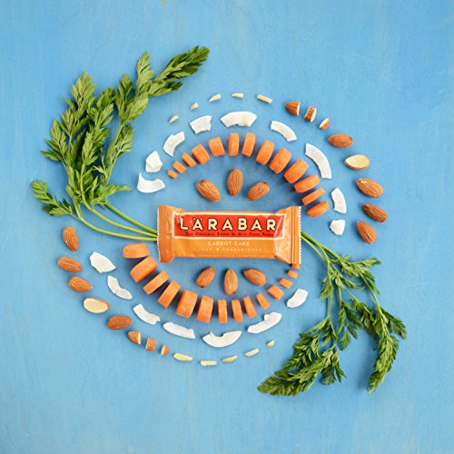 Larabar, Fruit &Amp; Nut Bar, Carrot Cake, Gluten Free, Vegan,1.6 Ou