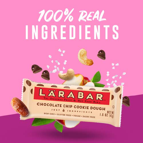 Larabar Gluten Free Bar, Chocolate Chip Cookie Dough, 1.6 Oz Bar
