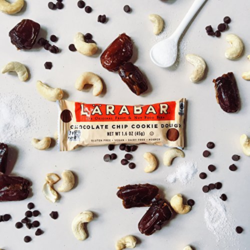 Larabar Gluten Free Bar, Chocolate Chip Cookie Dough, 1.6 Oz Bar
