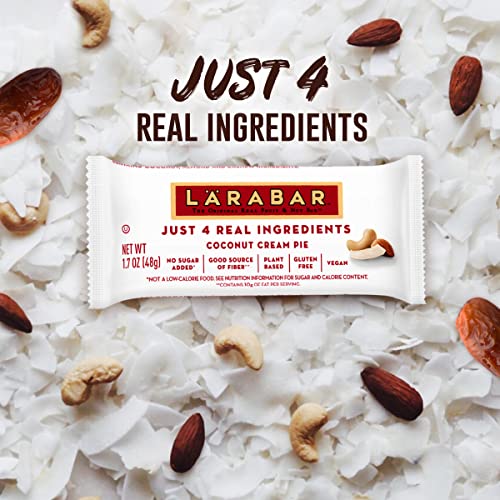 Larabar Coconut Cream Pie, Gluten Free Vegan Fruit & Nut Bars, 1...