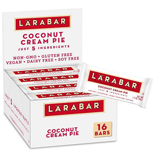 Larabar Coconut Cream Pie, Gluten Free Vegan Fruit & Nut Bars, 1...