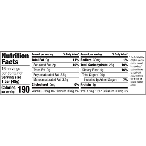 Larabar Gluten Free Bar, Chocolate Chip Brownie, 1.6 Oz Bars 16