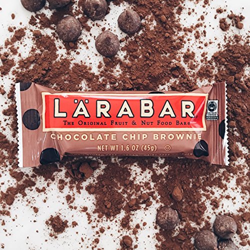 Larabar Gluten Free Bar, Chocolate Chip Brownie, 1.6 Oz Bars 16
