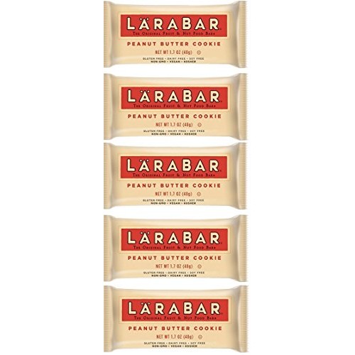 Larabar Gluten Free Fruit &Amp; Nut Food Bar, Peanut Butter Cookie,
