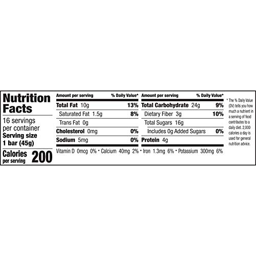Larabar Lemon Bar, Gluten Free Vegan Fruit &Amp; Nut Bar, 1.6 Oz Bar
