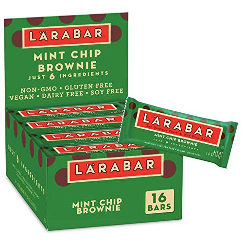 Larabar Gluten Free Bar, Mint Chip Brownie, 16 Ct, 25.6 Oz