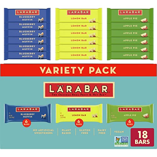 Larabar Variety Pack, Blueberry Muffin, Lemon Bar, Apple Pie, Fr...