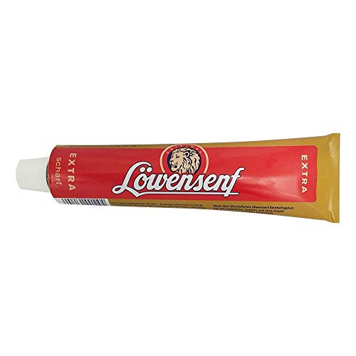 German Mustard Düsseldorfer Löwensenf - Extra Scharf 3 Pc 200G F