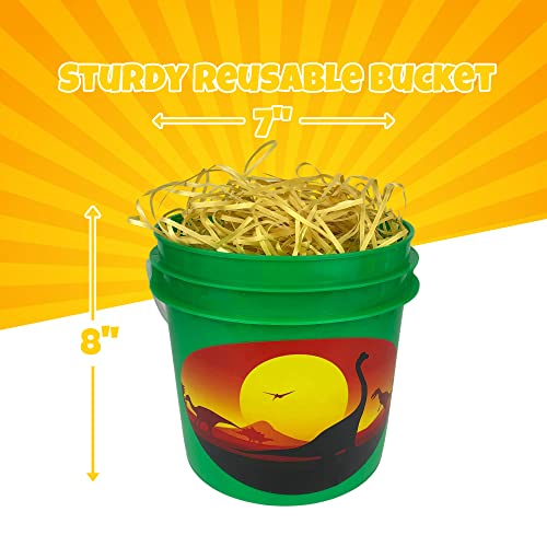 Dinosaur Easter Gift Basket For Kids, Boys, Girls - Filled with ...