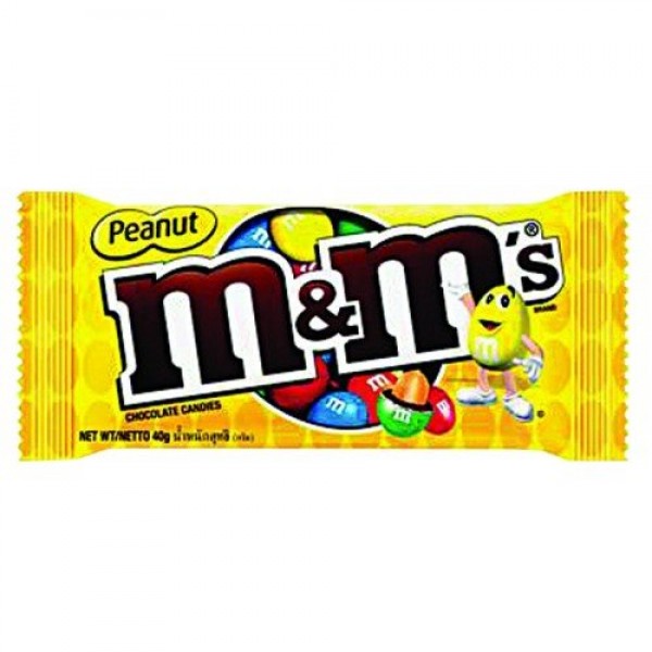 M &Amp; M Chocolate Peanut 40G Pack Of 5