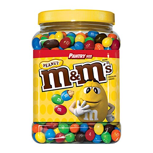 Peanut M&Amp;Ms Chocolate Candies, Pantry Size 62 Oz. Resealable Bag