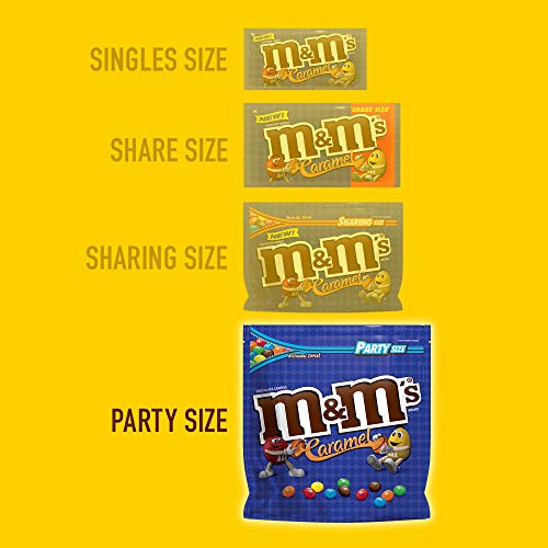 M&Amp;Ms Caramel Chocolate Candy Party Size 34-Ounce Bag