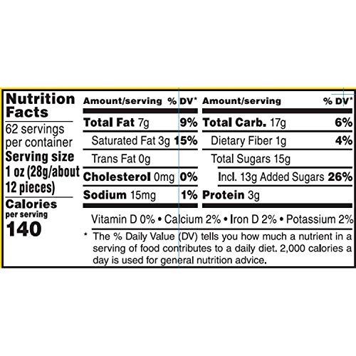 M&Amp;Ms Candies, Peanut Chocolate, 62 Ounce Jar, Pack Of 1