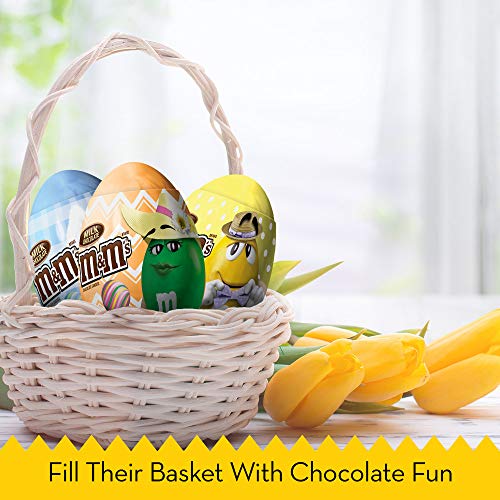 M&MS Easter Egg Milk Chocolate Candy, 0.93 oz 12 Pack