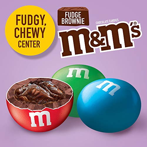 M&Amp;Ms Fudge Brownie Sharing Size Chocolate Candy, 9.05 Oz. Stand