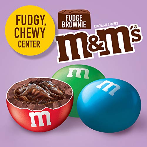 M&Amp;Ms Fudge Brownie Singles Size Chocolate Candy, 1.41 Oz. 24-Co