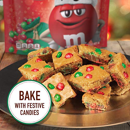M&MS Holiday Milk Chocolate Christmas Candy, Party Size, 38 oz ...