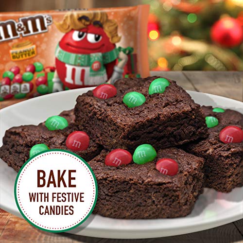 M&MS Holiday Peanut Butter Milk Chocolate Candy Christmas Assor...
