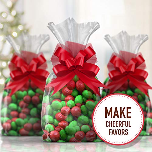 M&MS Holiday Peanut Milk Chocolate Christmas Candy, Party Size,...