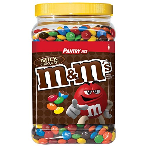 M&Amp;Ms Milk Chocolate Candies 3Lb 14Oz Jar