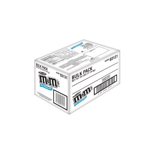 M&Amp;Ms Milk Chocolate Minis Size Baking Bits 25-Pound Bulk Packag