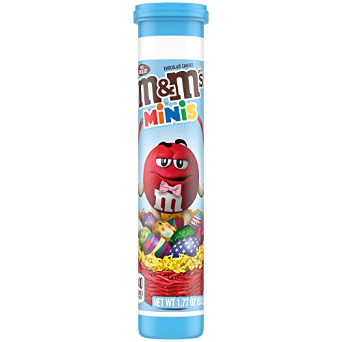 M&MS Minis Easter Milk Chocolate Candy Dispenser Tube, 1.77 oz