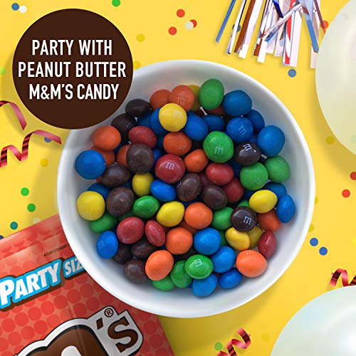 M&Amp;Ms Peanut Butter Chocolate Candy Party Size, 34 Ounce Bag