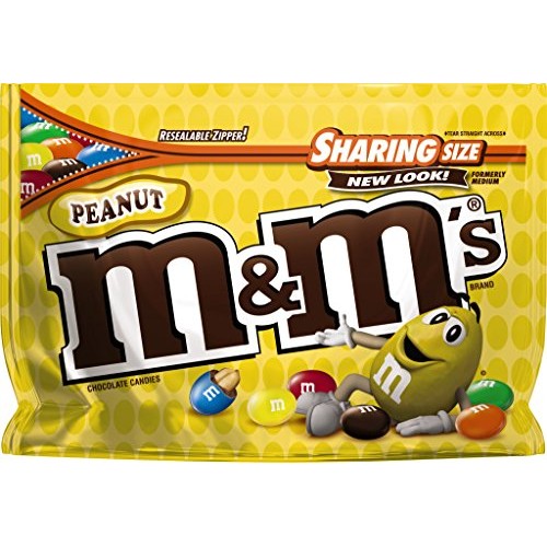 M&Amp;Ms Peanut Chocolate Candy Sharing Size 10.7-Ounce Bag