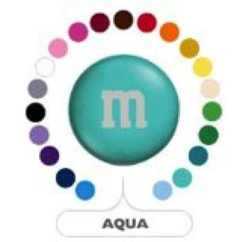 M&Amp;Ms Aqua Milk Chocolate Candy 5Lb Bag Bulk