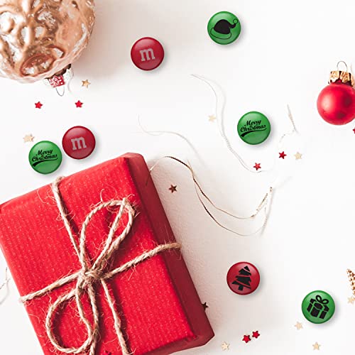 MY M&MS Party Size Christmas Milk Chocolate Candy, Green & Red ...