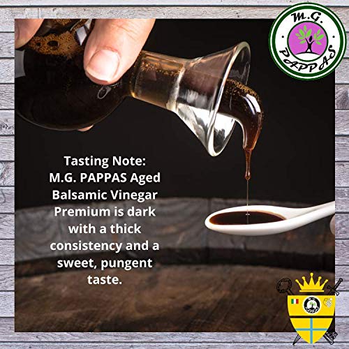 M.G. Pappas Aged Balsamic Vinegar Of Modena – Italian Aceto Bals