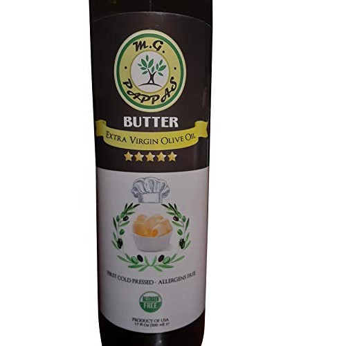 M.G. Pappas Butter Extra Virgin Olive Oil Flavored California Ev