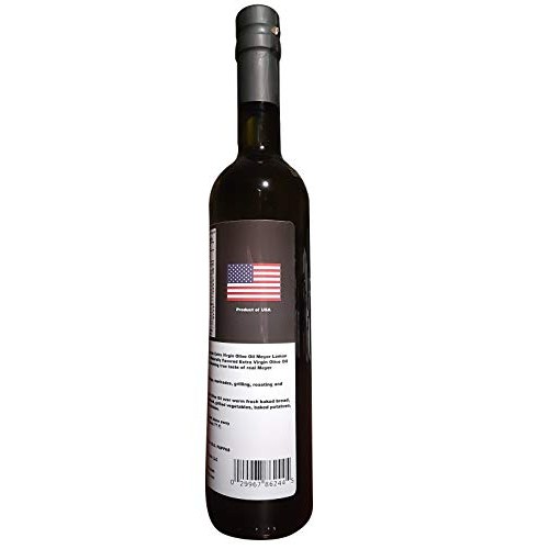 M.G. Pappas Meyer Lemon Olive Oil Extra Virgin California Flavor