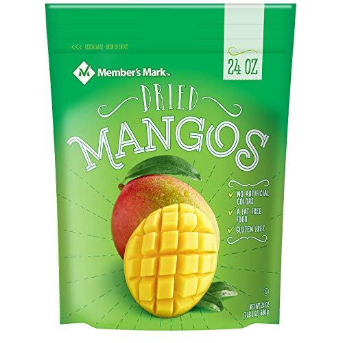 Members Mark Dried Mango 24 Oz - Dry Fruit - Members Mark - 2 Pack
