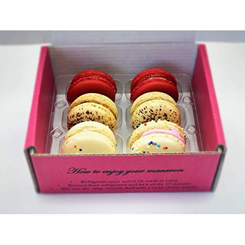 The Birthday Cake Macaron Collection 6 Pack