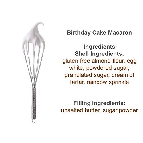 The Birthday Cake Macaron Collection 6 Pack